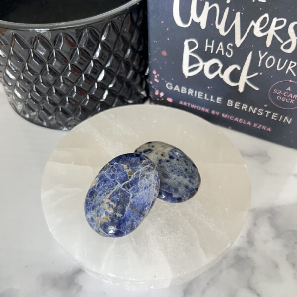 Sodalite Worry Stone – Intuitively Chosen