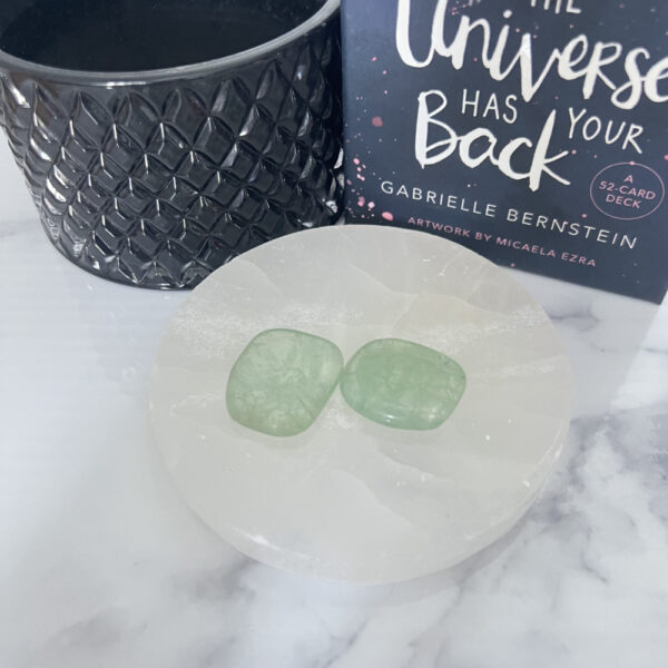 Fluorite Worry Stone – Intuitively Chosen